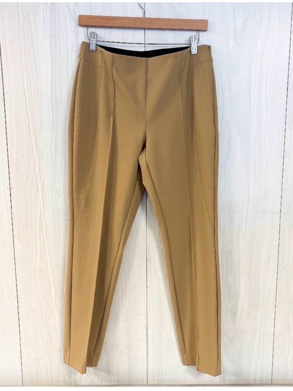 Lafayette 148 New York Acclaimed Stretch Gramercy Pants in Camello
